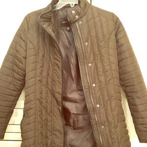 Banana Republic Olive Trench XS